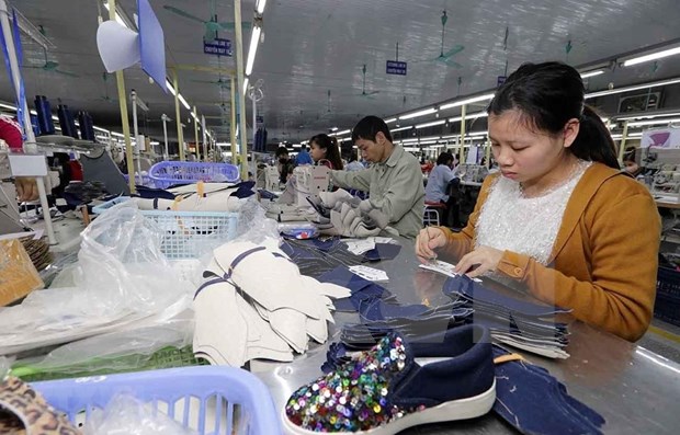 越南对美国鞋类出口增长10% hinh anh 1
